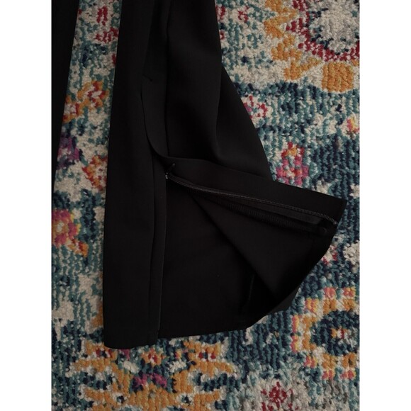 Athleta Black Metropolis Straight Leg Pants Workout Gym Hiking Size 0 - Picture 8 of 9